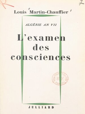 cover image of Algérie an VII